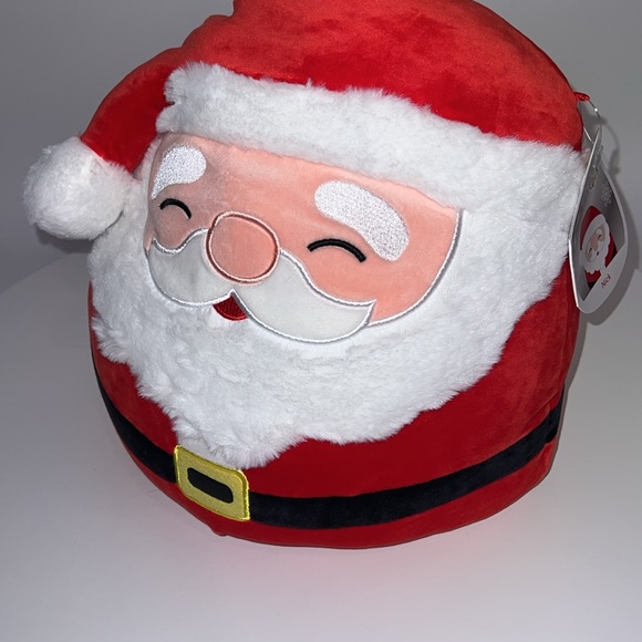 🎄NWT SQUISHMALLOW 12” SANTA CLAUS OFFICIAL KELLYTOY PLUSH - Picture 9 of 16